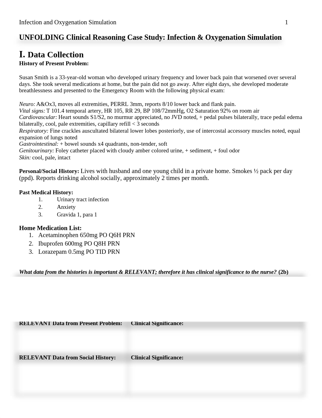 NUR2025 Simulation Packet_Infection and Oxygenatio (1).docx_drsim7oesqg_page1