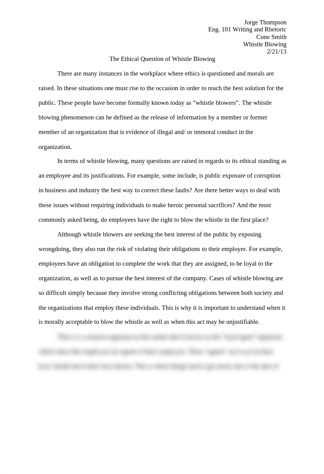 The Ethical Question of Whistle Blowing Essay_drsq0dl3dz2_page1