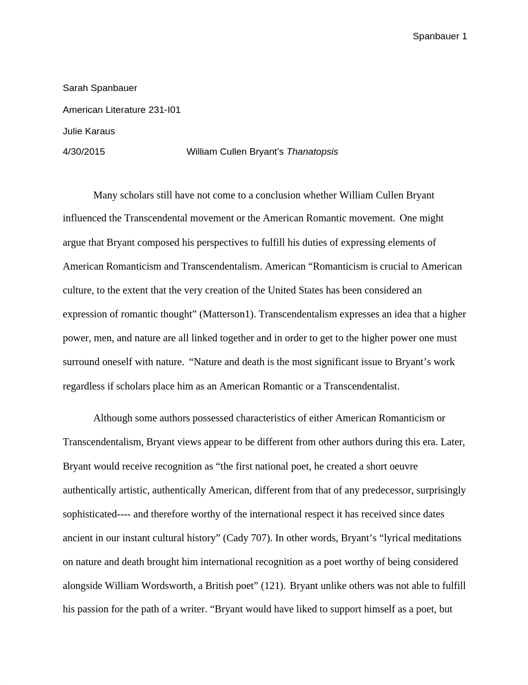 William Cullen bryant draft thanatopsis final draft_drsrge1z0br_page1