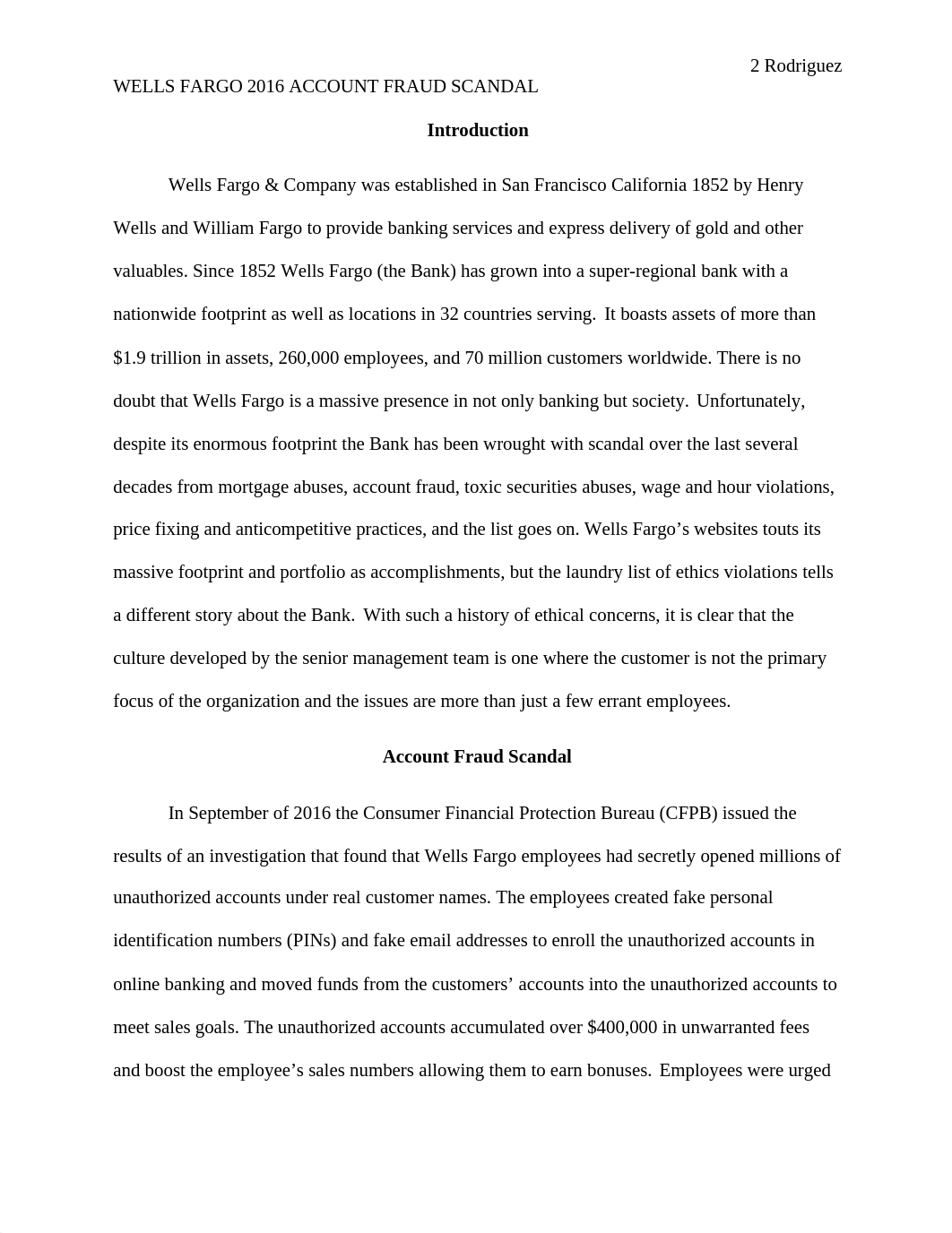 Wells Fargo Ethics Scandal - Casey Rodriguez.docx_drt1gugzewk_page2