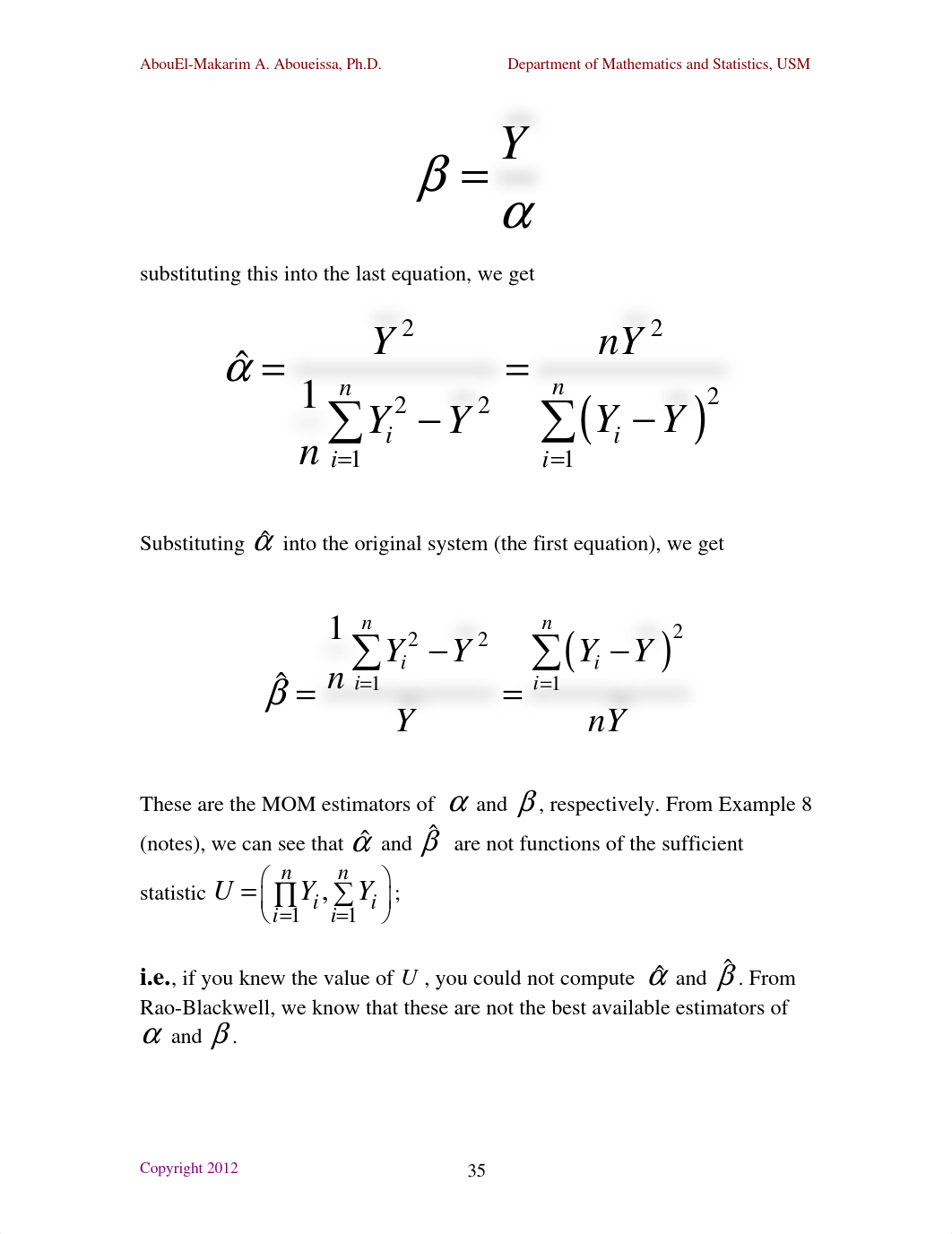 Chapter 9 - - Properties of Point Estimators and Methods of Estimation (part 2)_drtb502iynx_page5