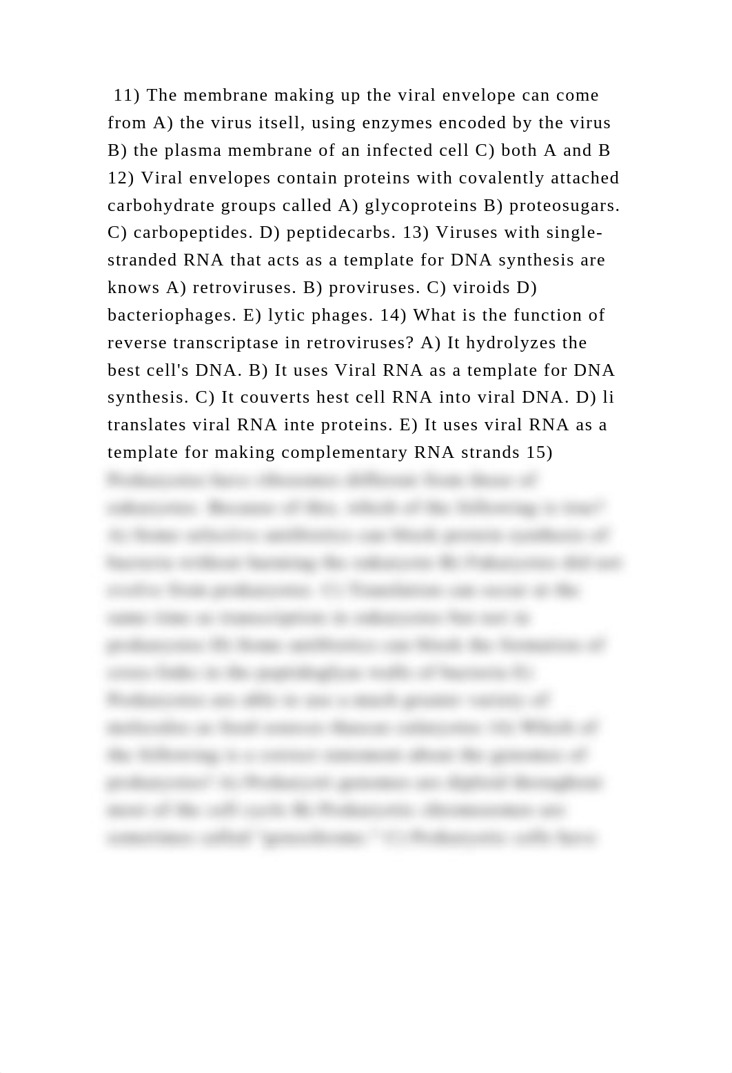 11) The membrane making up the viral envelope can come from A) the vi.docx_drtgx2vy6td_page2