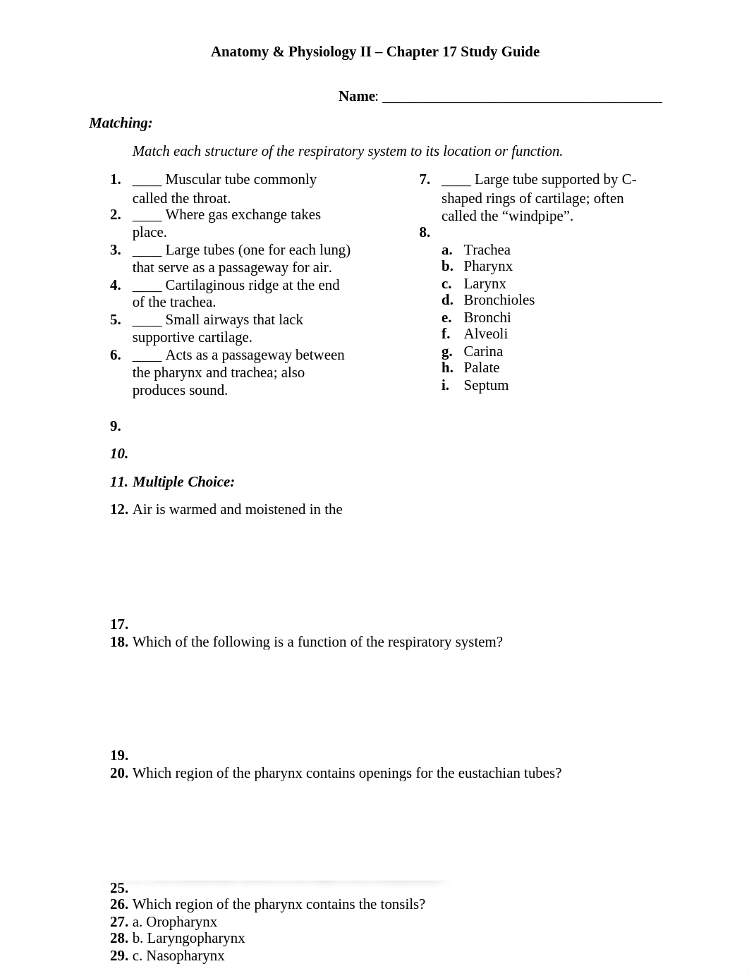 Anatomy & Physiology II - Chapter 17 Study Guide.docx_drtgxdc1u8h_page1