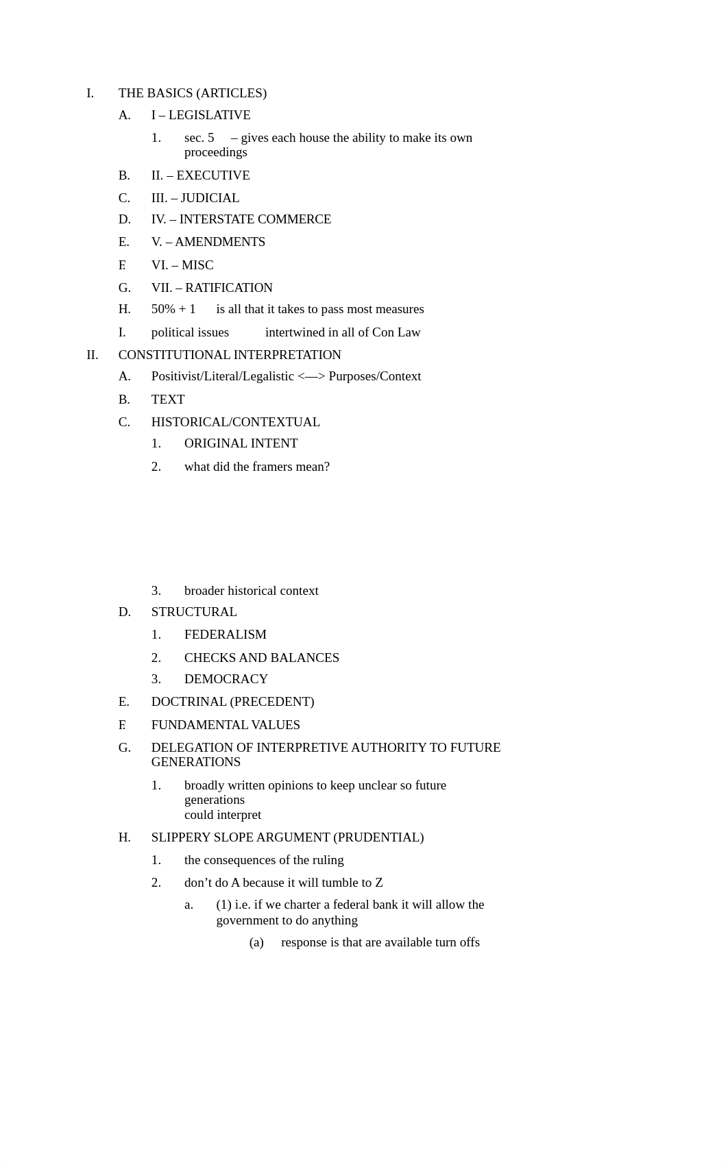 [OUTLINE]-CONSTITUTIONAL LAW II ('Lectric Library).docx_drtovyunygb_page1