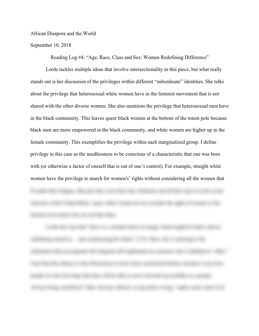 Copy of Reading Log #4 Lorde- _Age, Race, Class and Sex_ Women Redefining Difference_.pdf_drtthdrzx50_page1