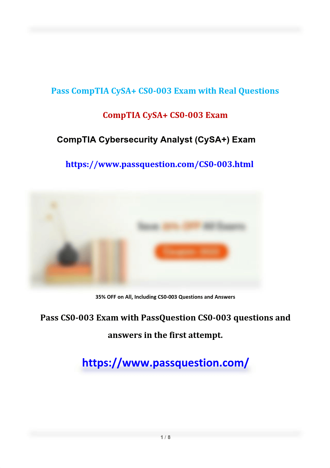 CompTIA CySA+ CS0-003 Dumps.pdf_drufuqeclmj_page1