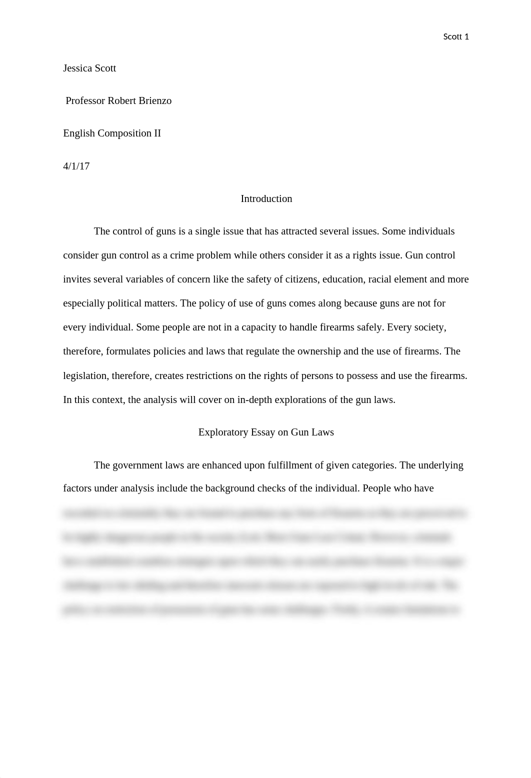 Gun Laws Exploratory Essay_drug60n1xsy_page1