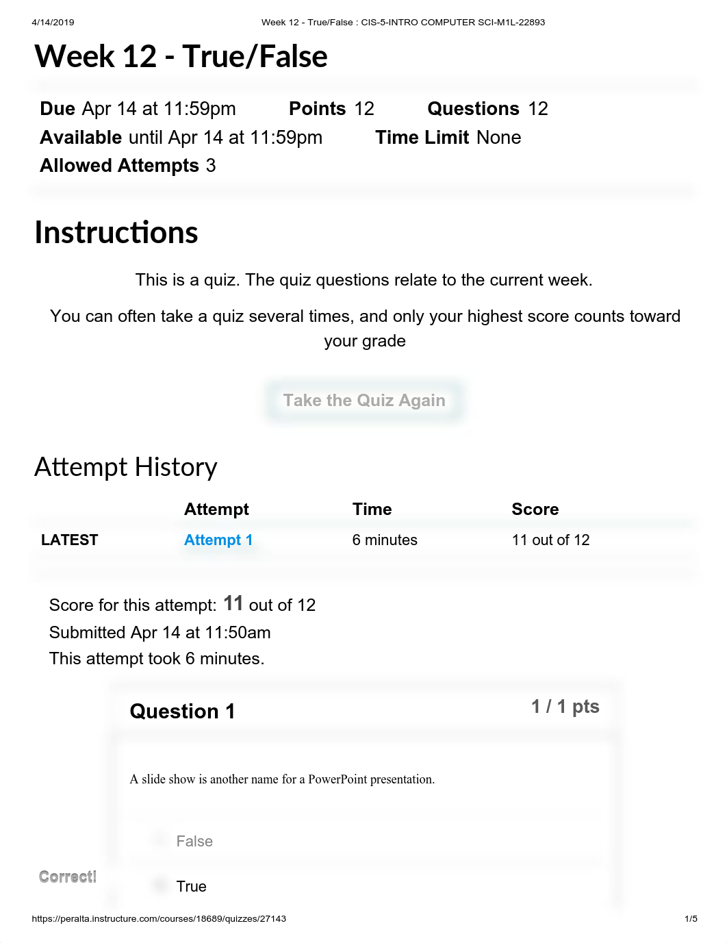 Week 12 - True_False _ CIS-5-INTRO COMPUTER SCI-M1L-22893.pdf_drugl4vrpli_page1