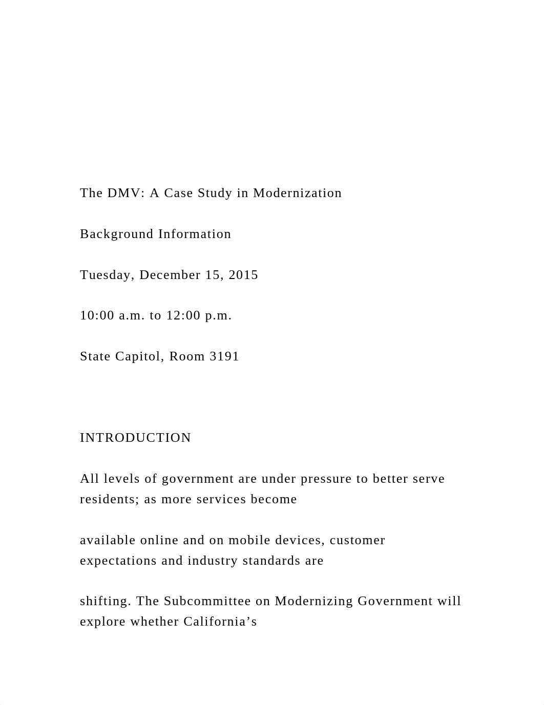 The DMV A Case Study in Modernization Background Info.docx_drur838r9v7_page2