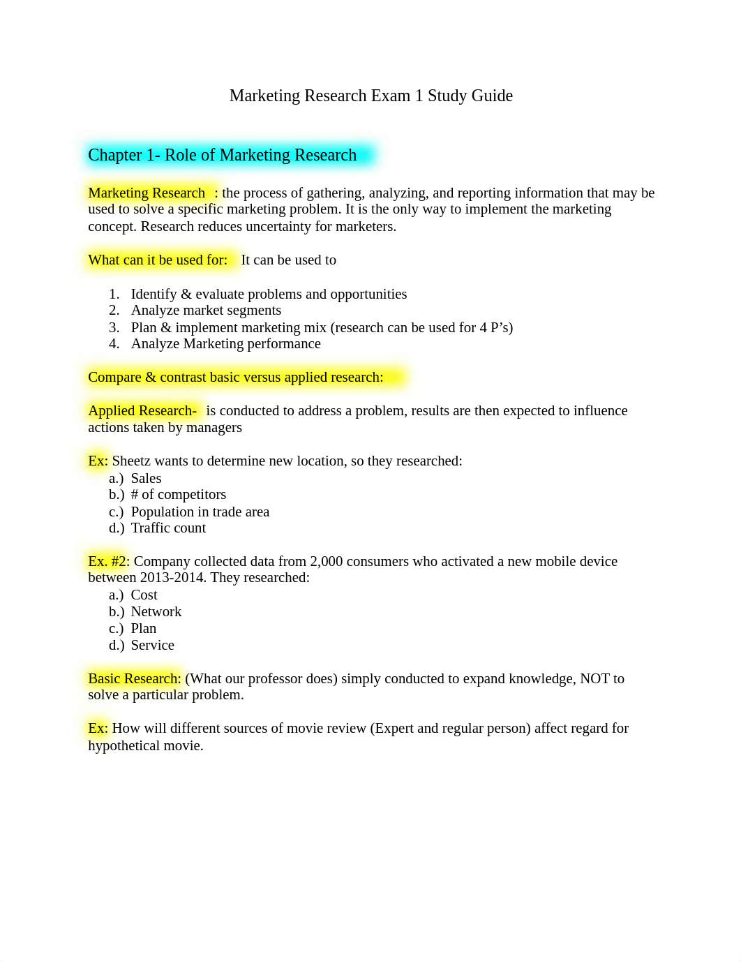 Marketing Research Exam 1 Study Guide_drv0rptuh6d_page1