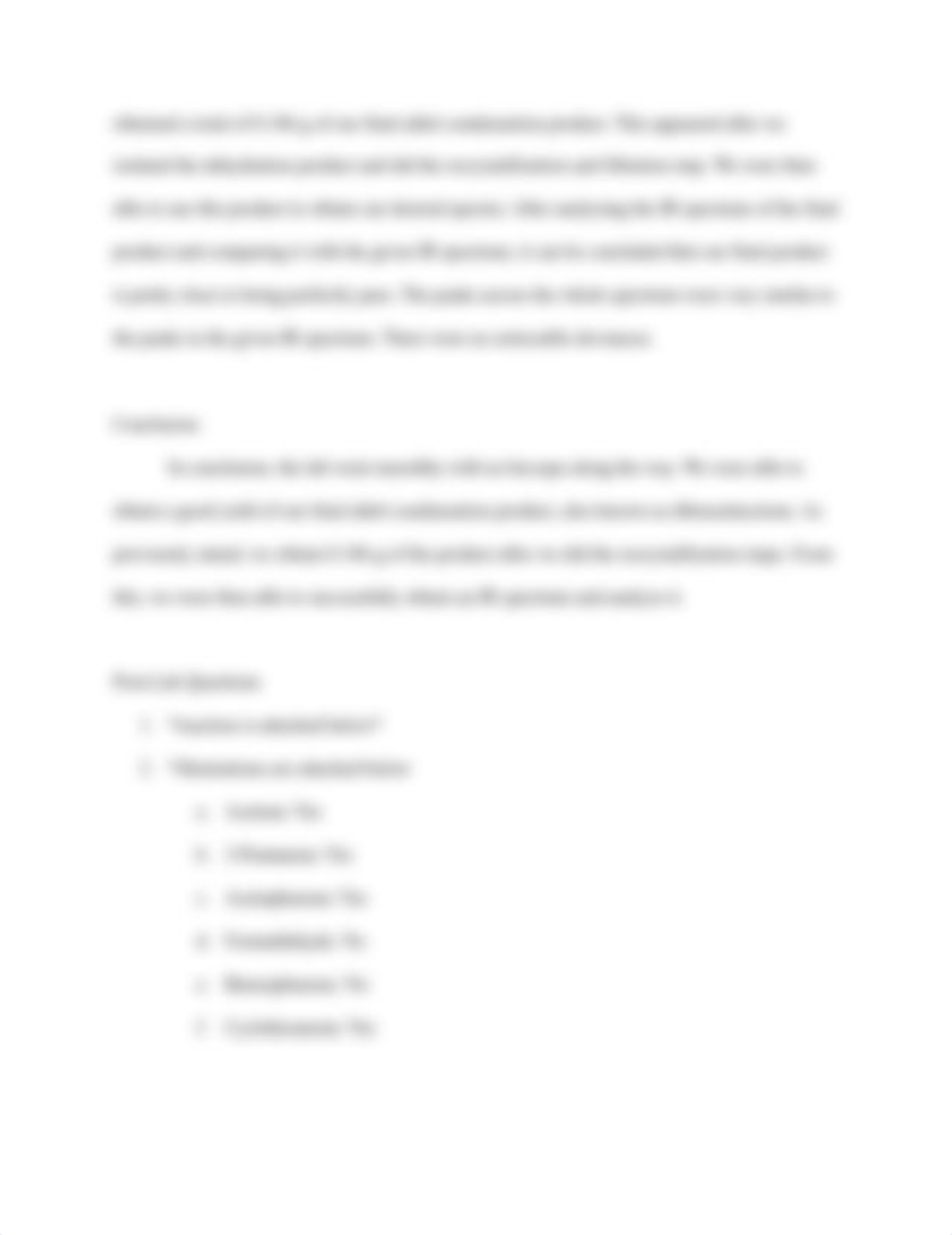 Aldol Condensation Experiment 15 Lab Report .docx_drvbxv5fdzg_page2