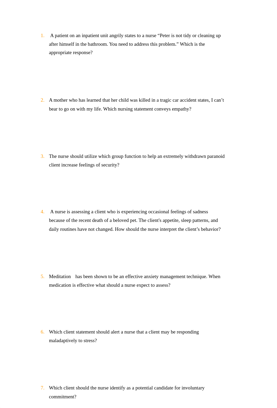 NU 334 Exam 1 practice quetions.pdf_drvt9u3wsey_page1