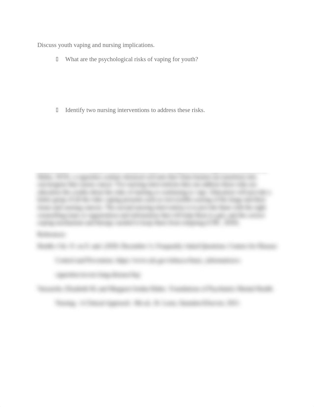 Discuss youth vaping and nursing implications.docx_drw1unzpetd_page1