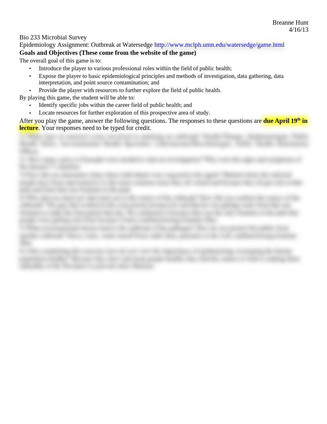 Outbreak at Watersedge Questions_drwjb456qtt_page1