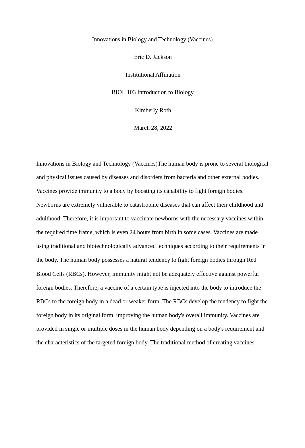 Innovations in Biology and Technology (Vaccines) part 2.docx_drwjmx434t9_page1