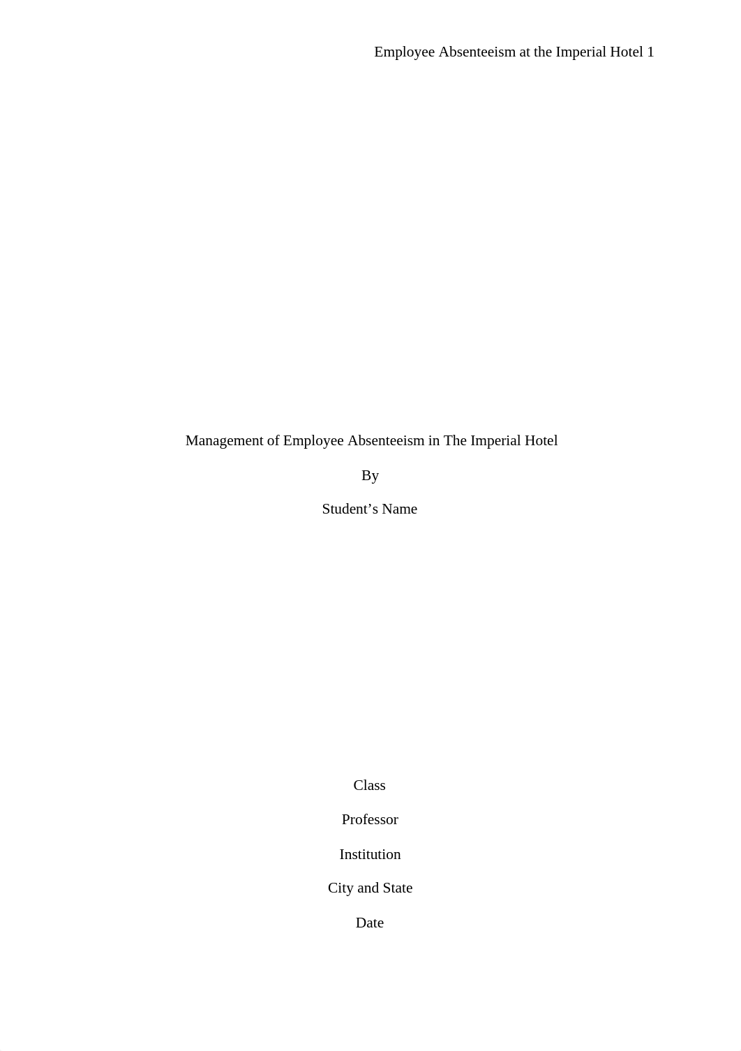 Order 1637561 check Introduction to Management Individual report on a case study -The Imperial Hotel_drwrtnvqwi1_page1