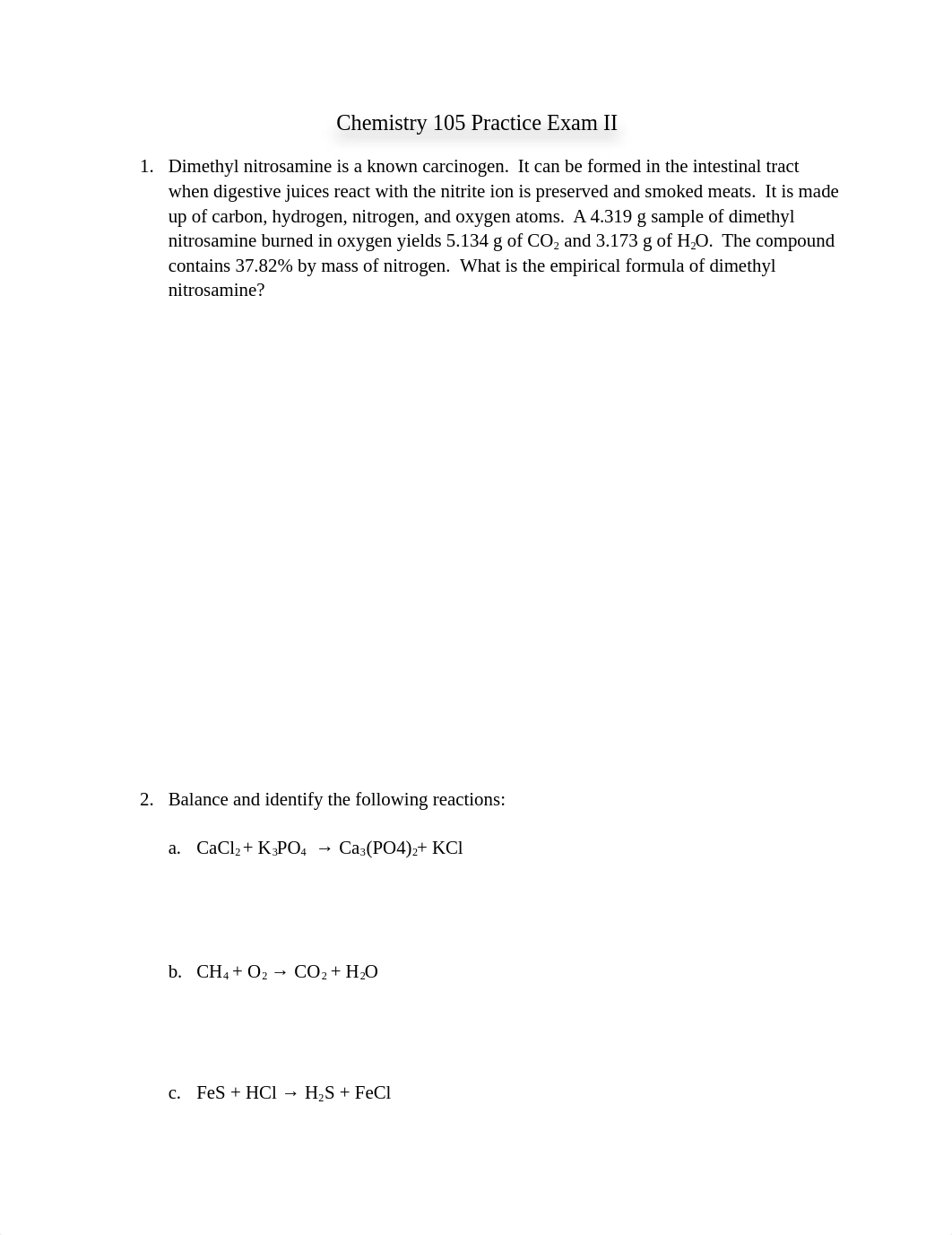 Chemistry 105 Practice Exam II.docx_drx8lhkju9s_page1