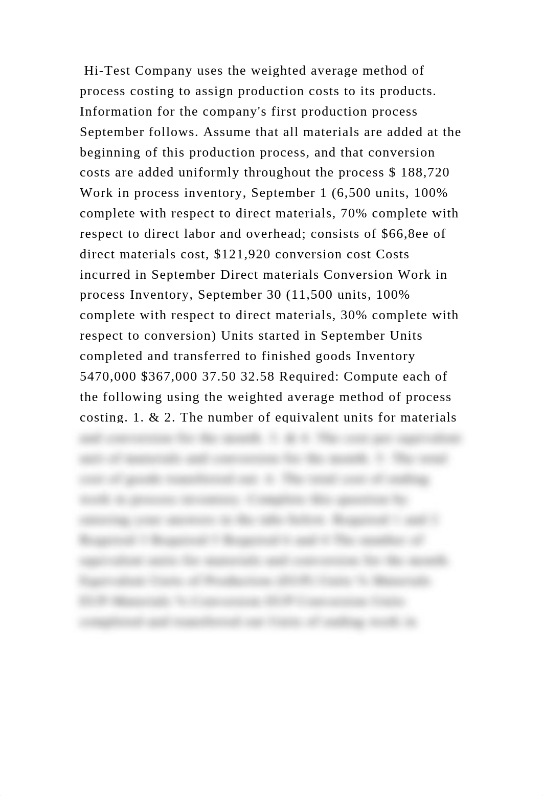 Hi-Test Company uses the weighted average method of process costing t.docx_drxdw22ja6s_page2