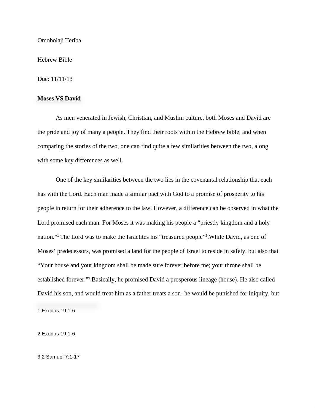 Comparative Paper on David v. Moses_drxx6xalvw4_page1