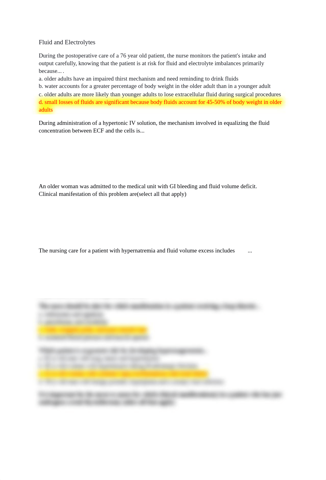 Fluid and Electrolytes,Diabetes questions from the chapters.docx_drycbyxvgck_page1