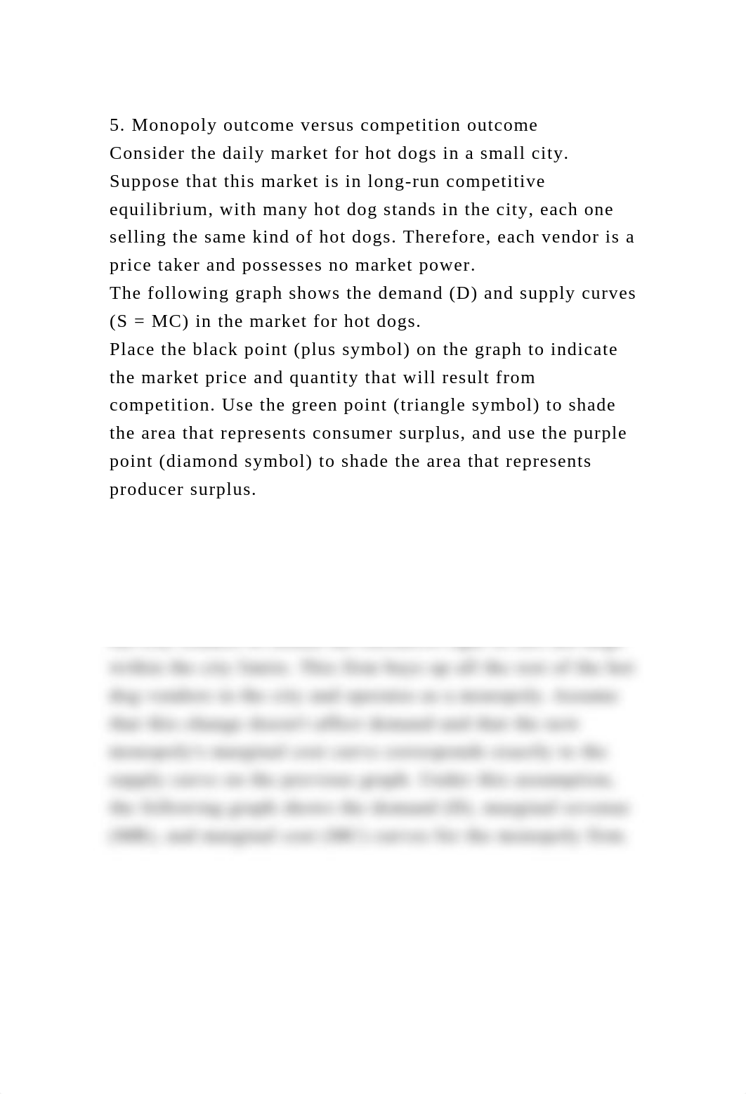 5. Monopoly outcome versus competition outcomeConsider the daily m.docx_drz3i7scti1_page2