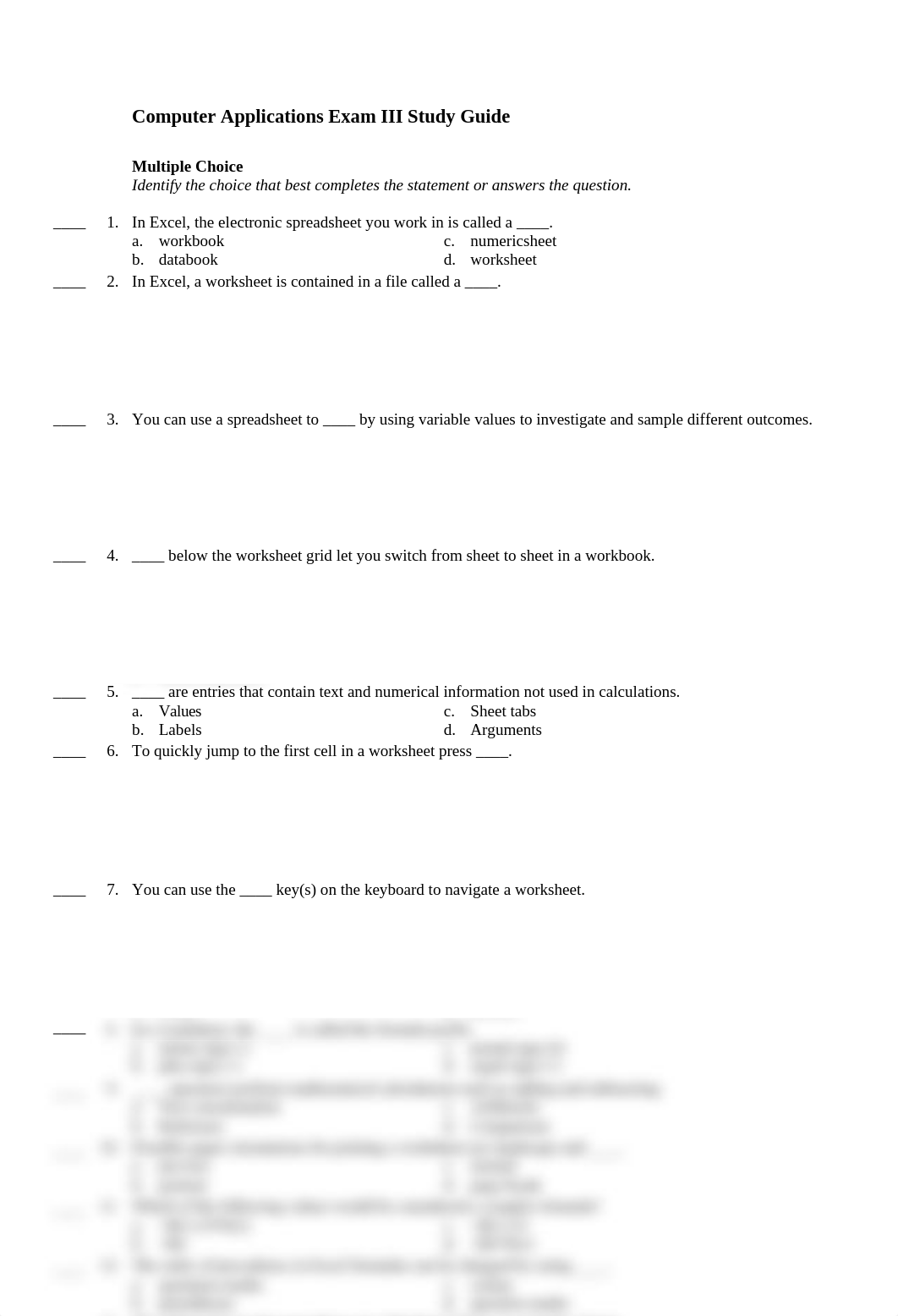 Excel Exam Study Guide_drz46mr79zu_page1