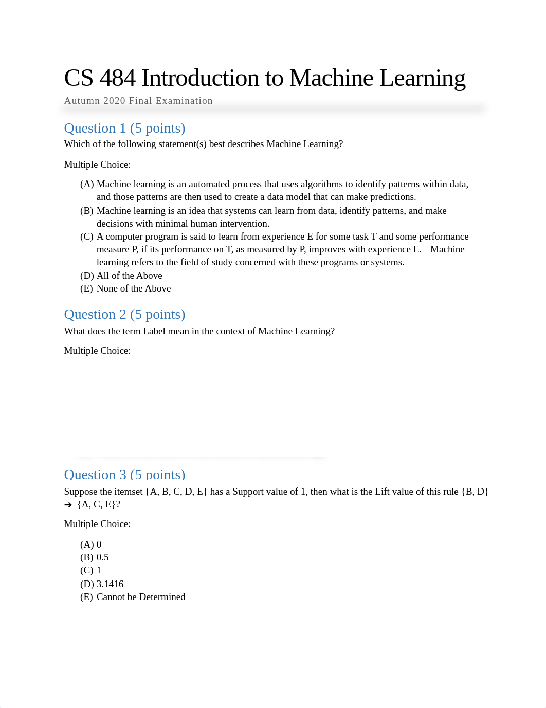 2020_S2_CS484_Machine_Learning_FinaExam.pdf_drz5y7i99zs_page1