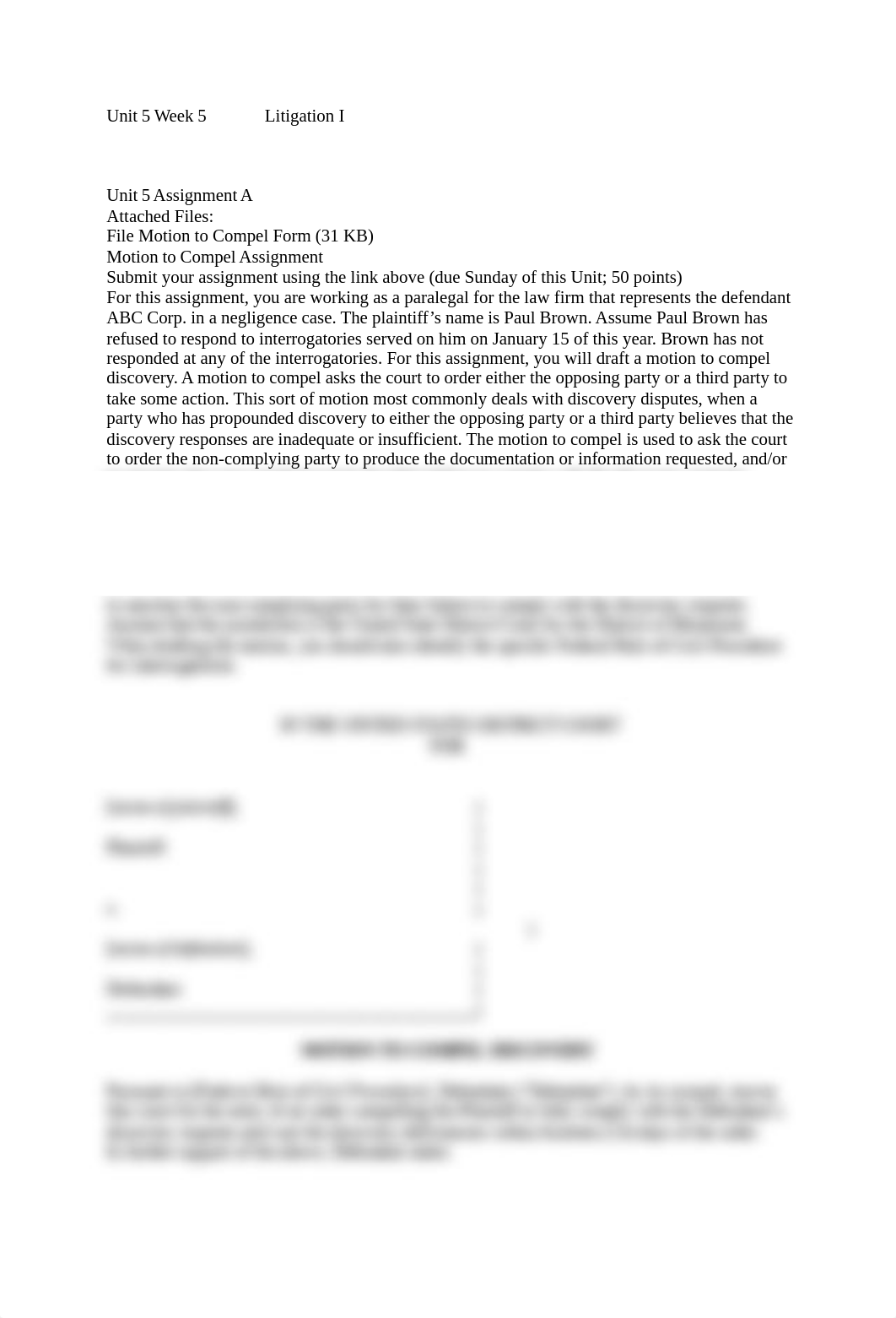 Unit 5 Week 5 Litigation I Law_drz7buxpsvh_page1