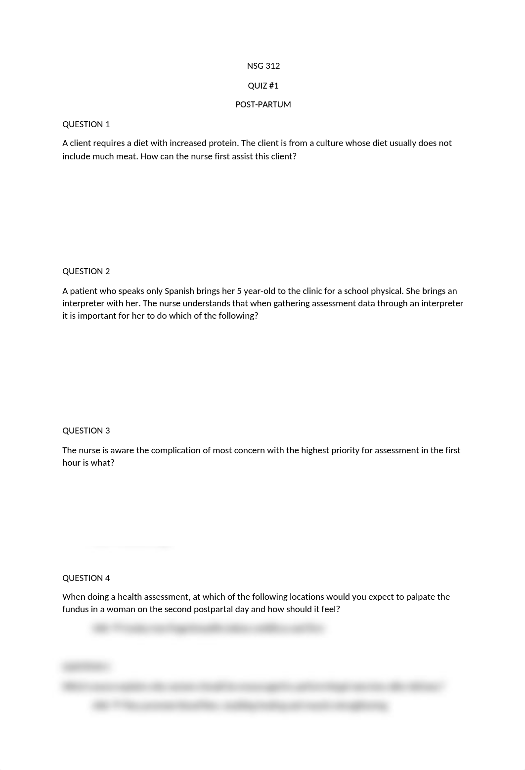 NSG 312 - Quiz 1 - POSTPARTUM.docx_drz8m6icisn_page1