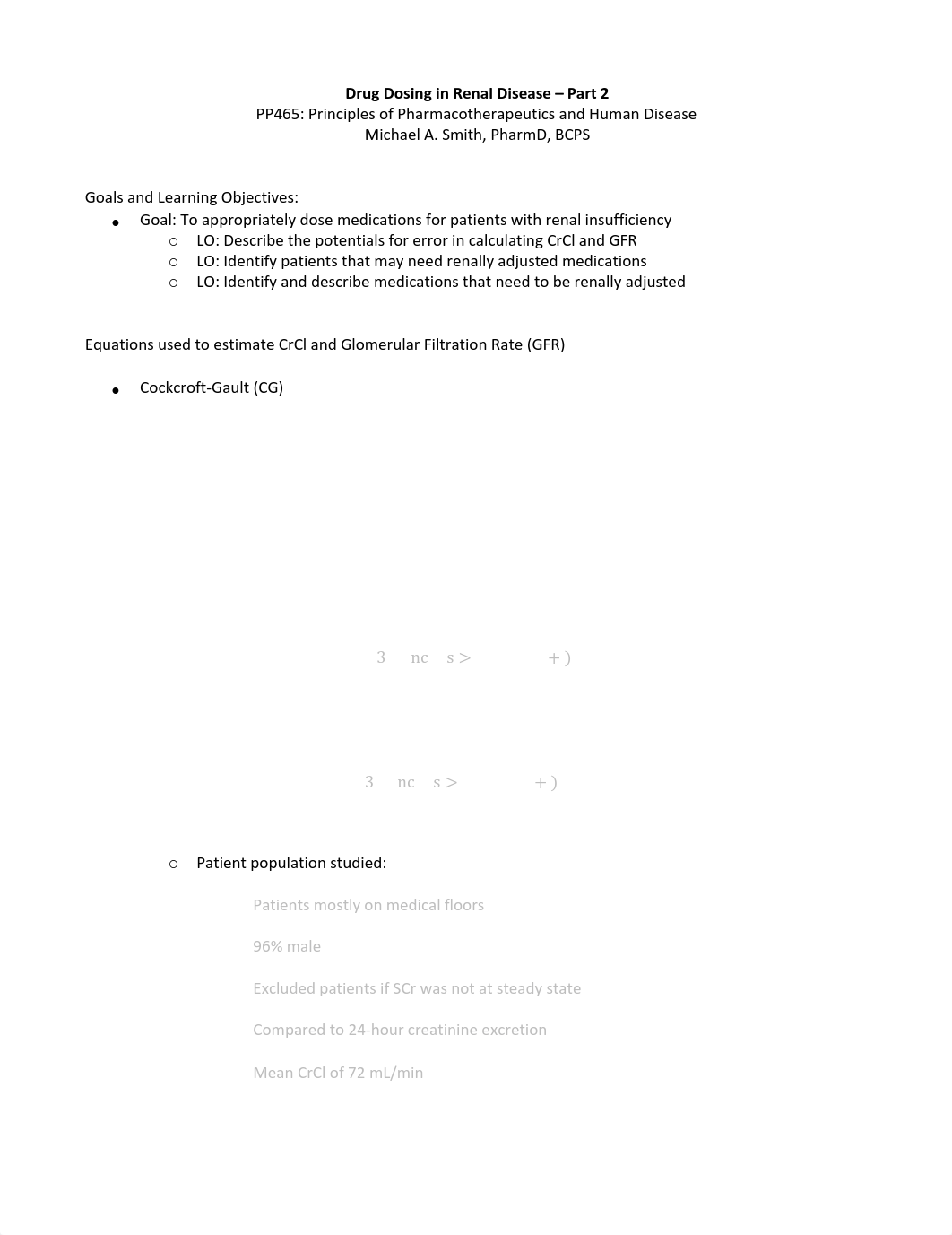 Drug Dosing in Renal Disease Handout Part 2 - Fall 2014 - Student Copy_drzcvhyjq8b_page1