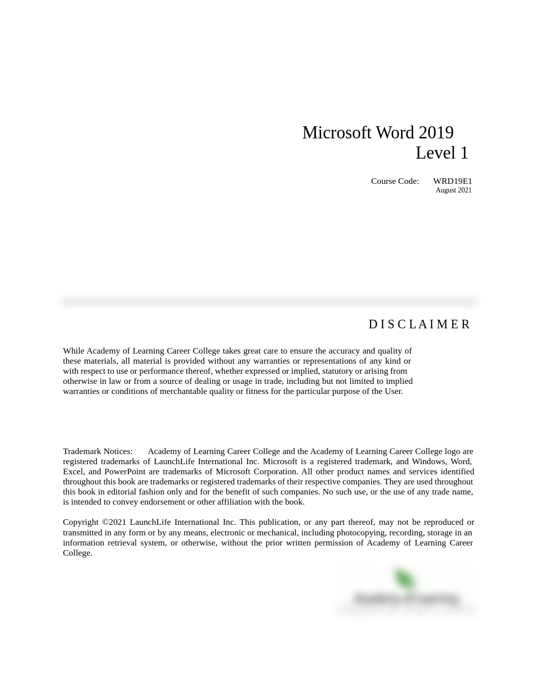 Word 2019 - Level 1 - Let Me Try Workbook - AOLCC.pdf_drzdrjxuh96_page2