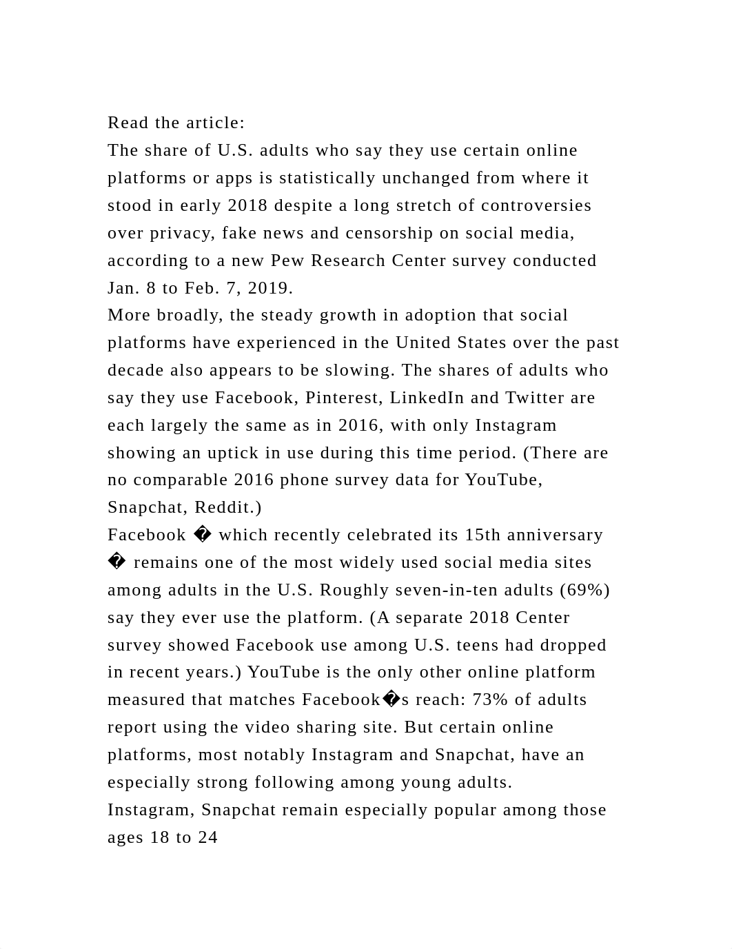 Read the articleThe share of U.S. adults who say they use certain.docx_drziltr24w2_page2