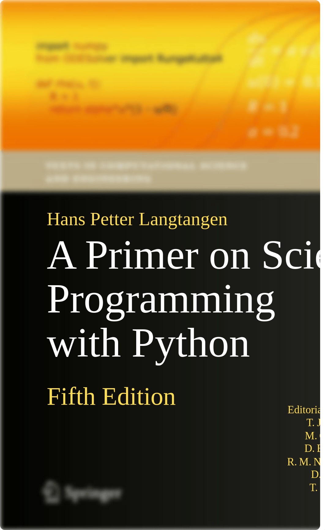 A_Primer_on_Scientific_Programming_with_Python，_5th_Edition.pdf_drzuh5p0622_page1