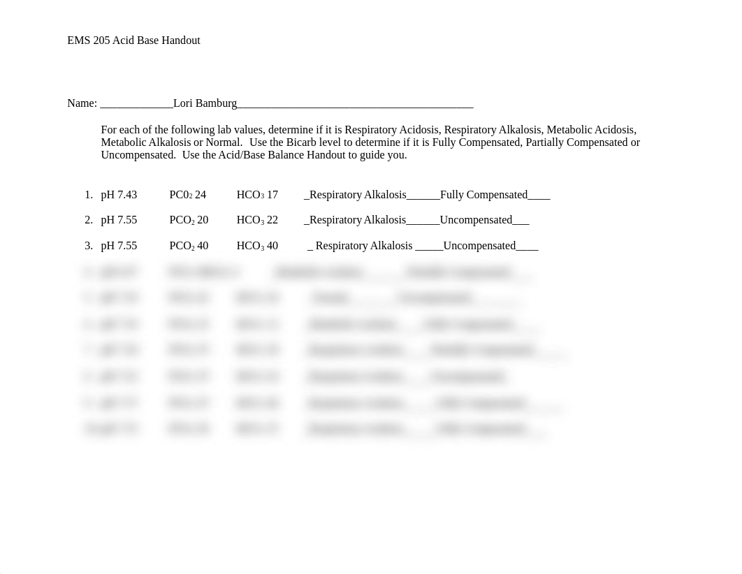 EMS 205_Acid Base Worksheet_Bamburg_Lori_ds045ujs9pm_page1