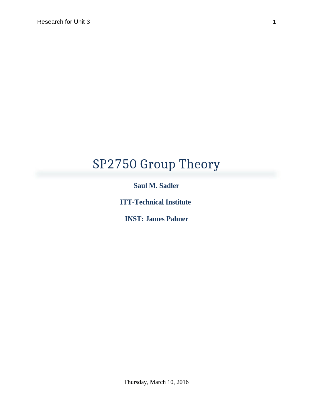 SP2750 group theory Reseach paper for unit 3_ds0580i5pmq_page1