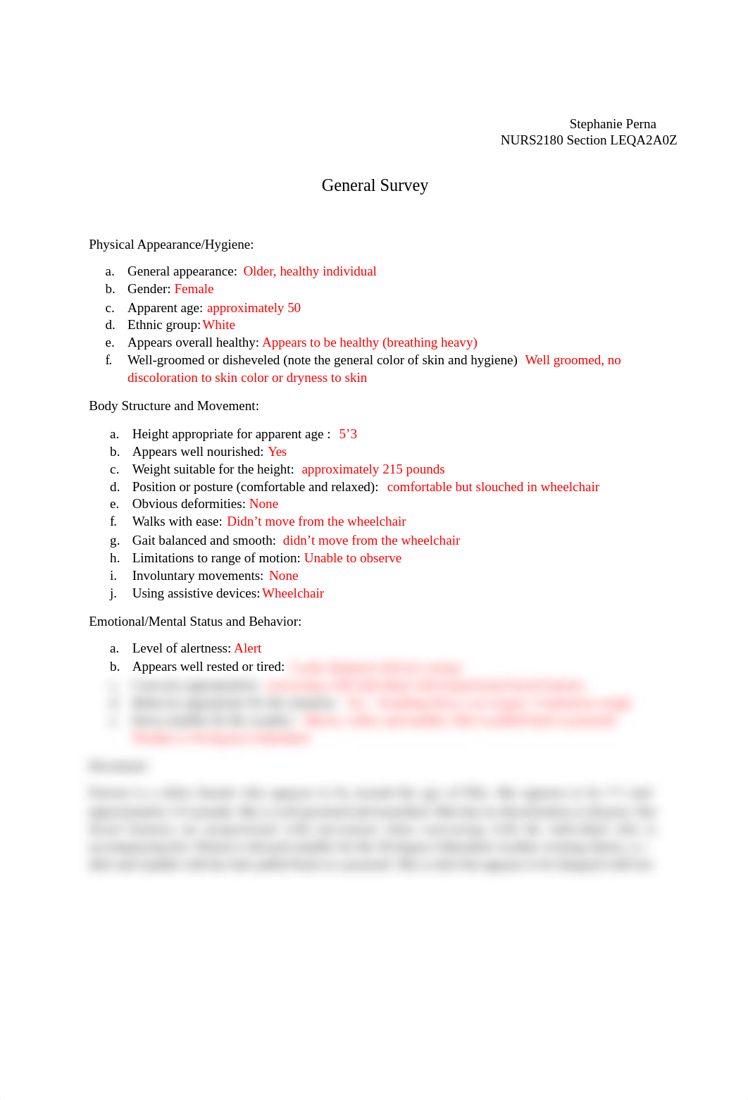 Perna Stephanie - Module 2 General Survey Form.docx_ds0j635e7ff_page1