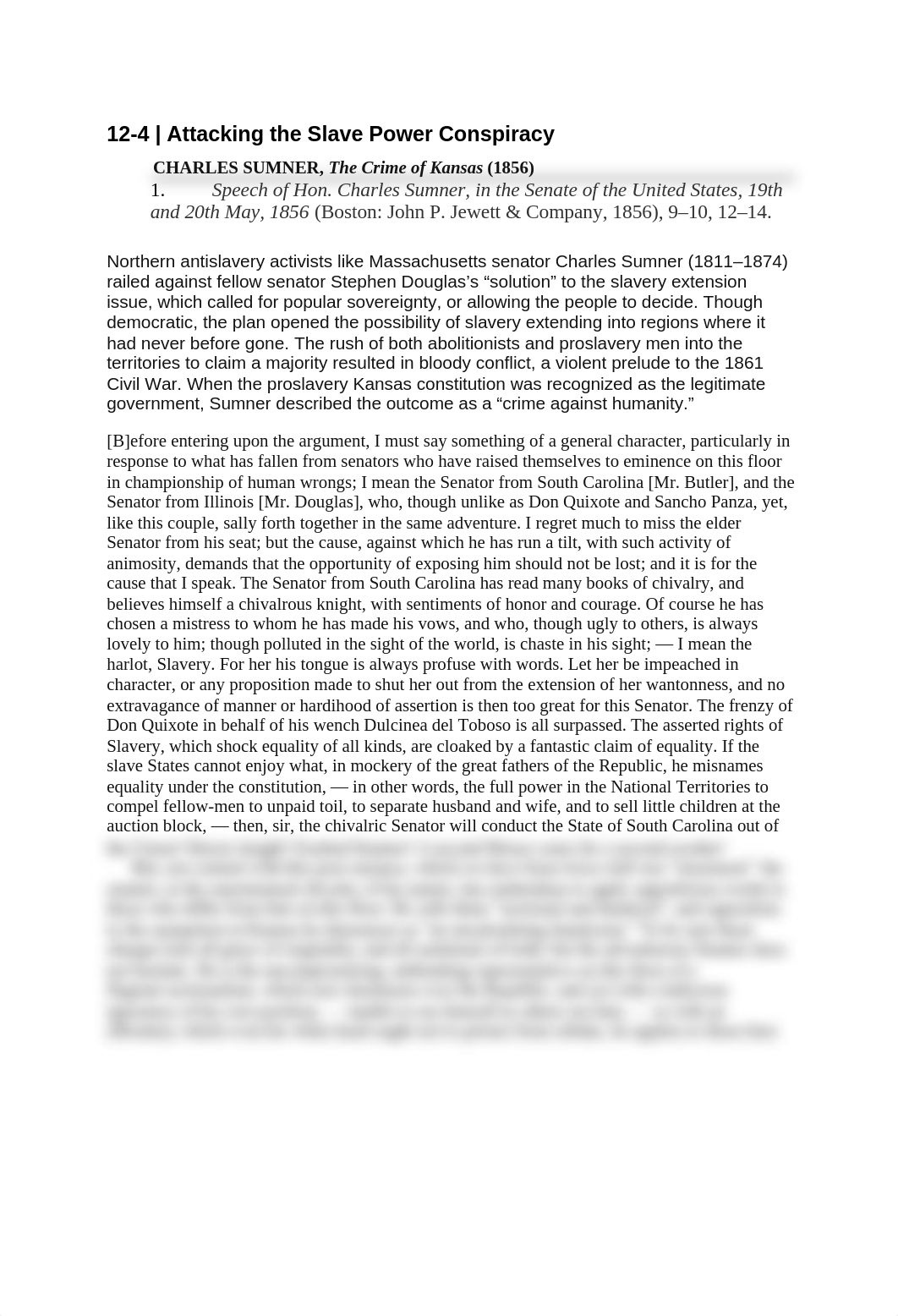 Charles Sumner The Crime of Kansas Answers.docx_ds0lldugl44_page1