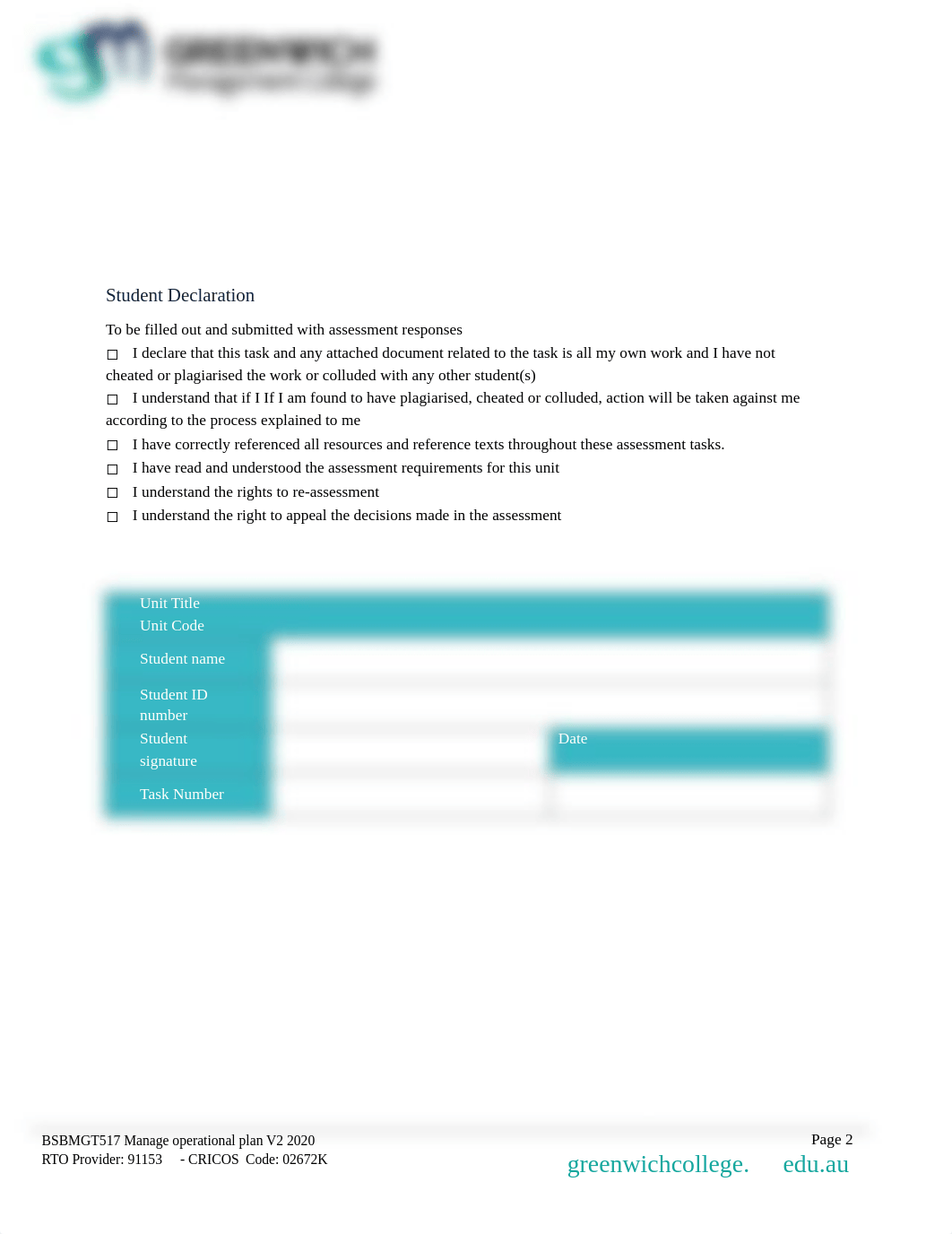 BSBMGT517 Manage operational plan - Assessment Task 1.pdf_ds0ypuhjn10_page2