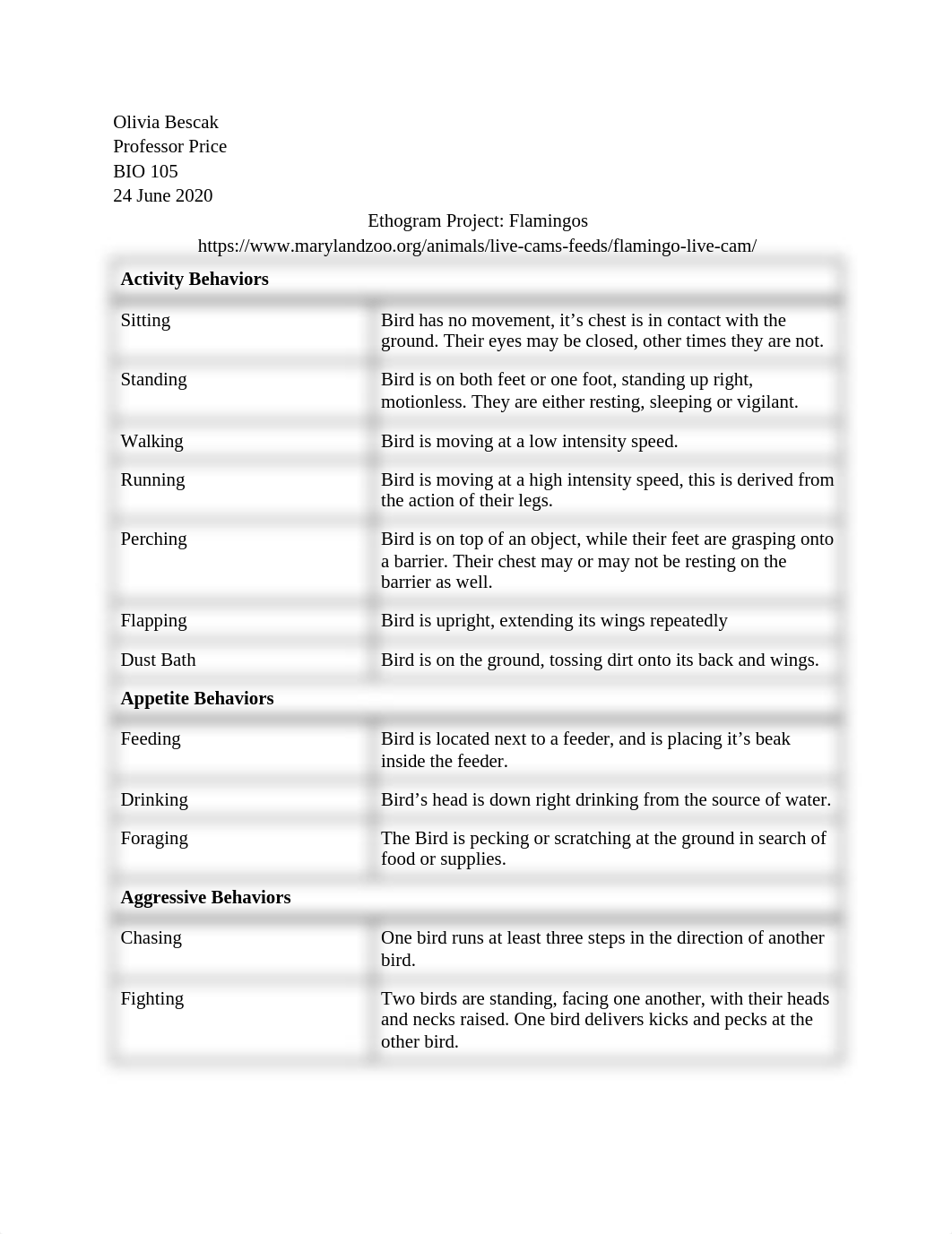 BIO 105 Ethogram Project.docx_ds1ul4c6tk8_page1