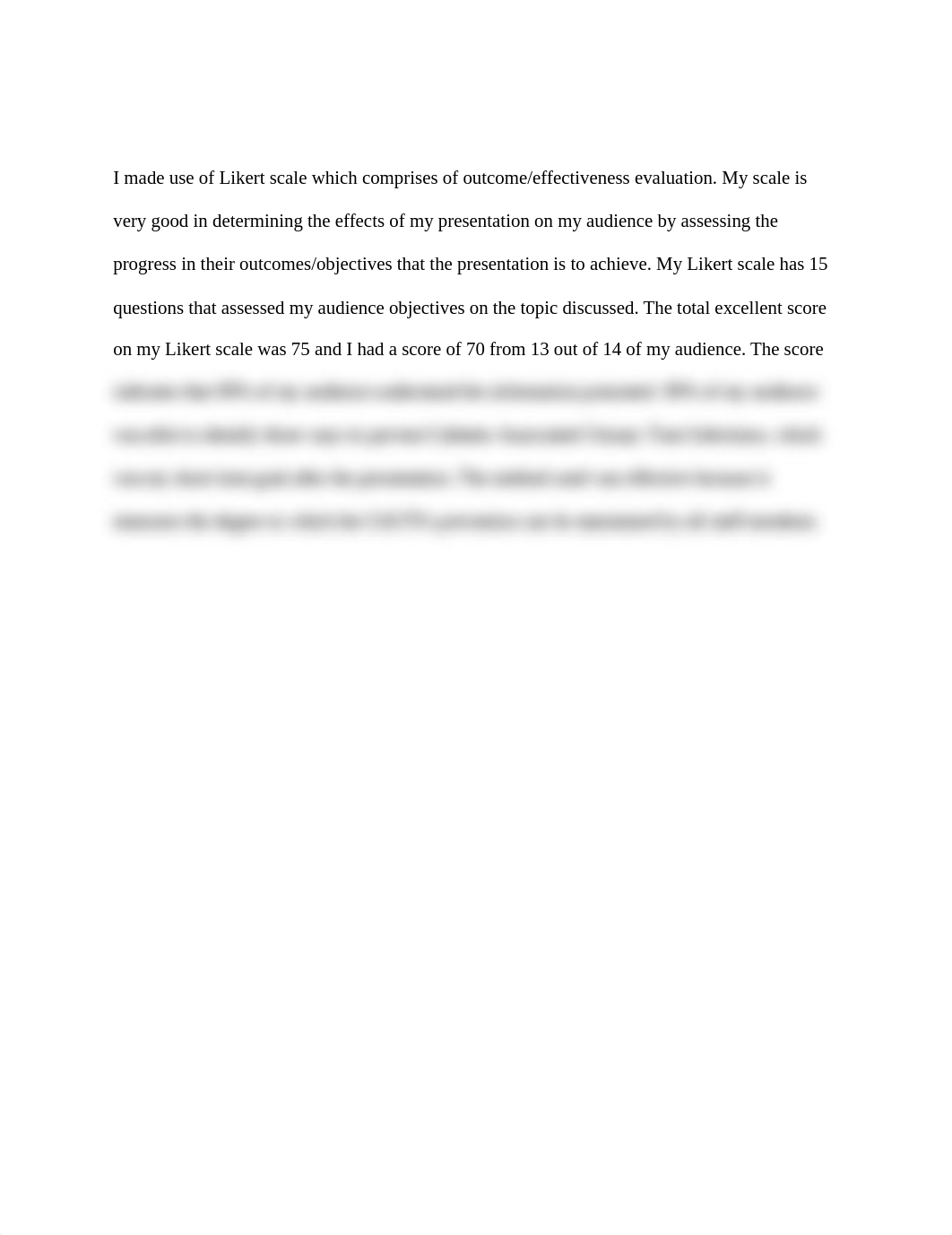 I made use of Likert scale which comprises of outcome.docx_ds1vhnlcrv6_page1