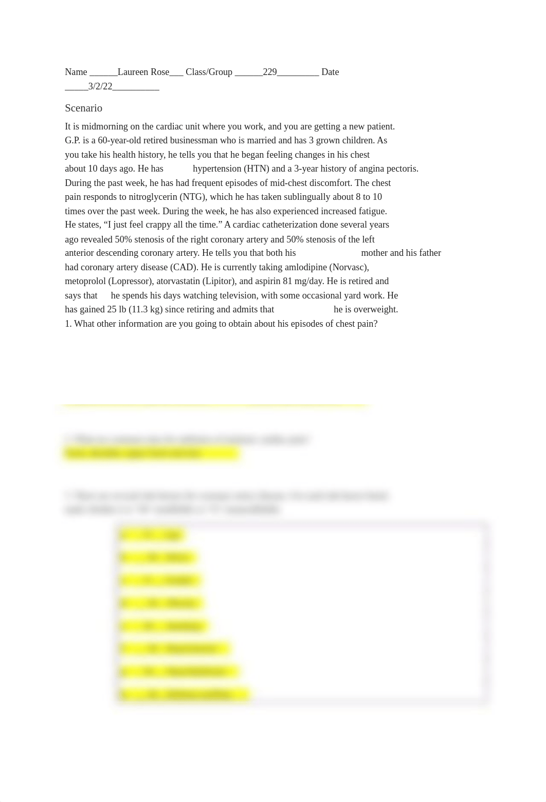 Laureen Rose Case Study #5 CAD + Pacemakers complete.docx_ds1yfgnppy1_page1