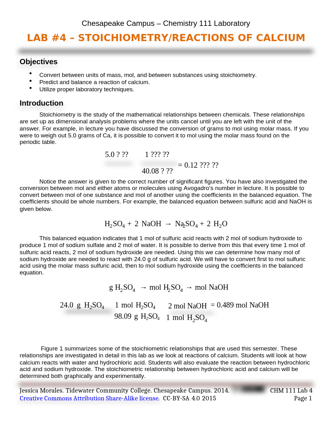 NORTON Lab 4 Stoichiometry of Calcium Handout(3).docx_ds21kluas17_page1