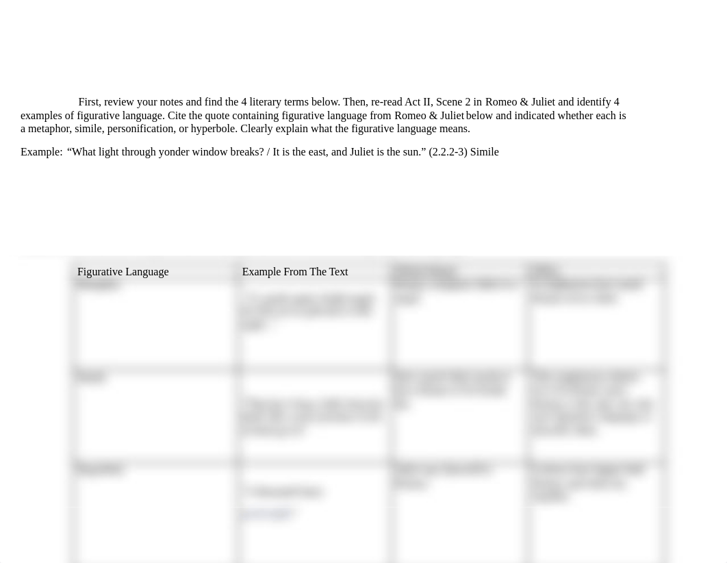 Romeo and Juliet Figurative Language.pdf_ds25ecoqpxx_page1