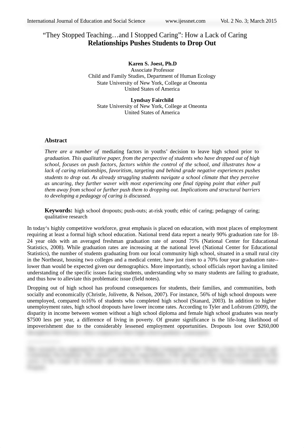 FAMS 180 Joest & Fairchild International Journal of Education and Social Sciences.pdf_ds2jcnib4k8_page1