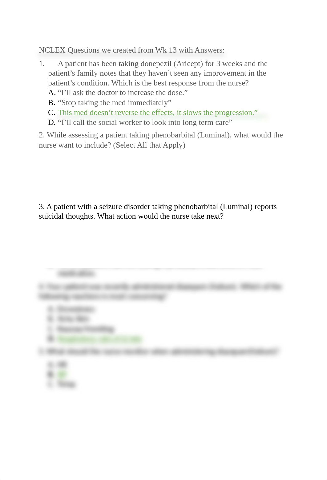 NCLEX Questions we created from Wk 13 with Answers.docx_ds30uh88yy4_page1