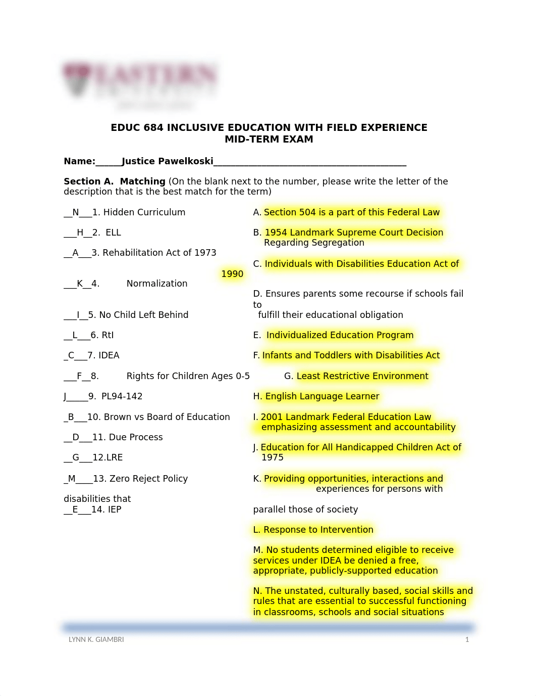 Justice Pawelkoski Mid term exam.docx_ds3dxmbvri5_page1