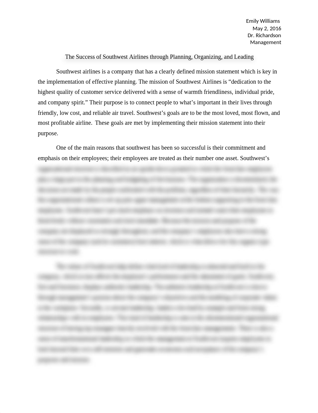 The Success of Southwest Airlines through Planning_ds3pcf8a9ge_page1