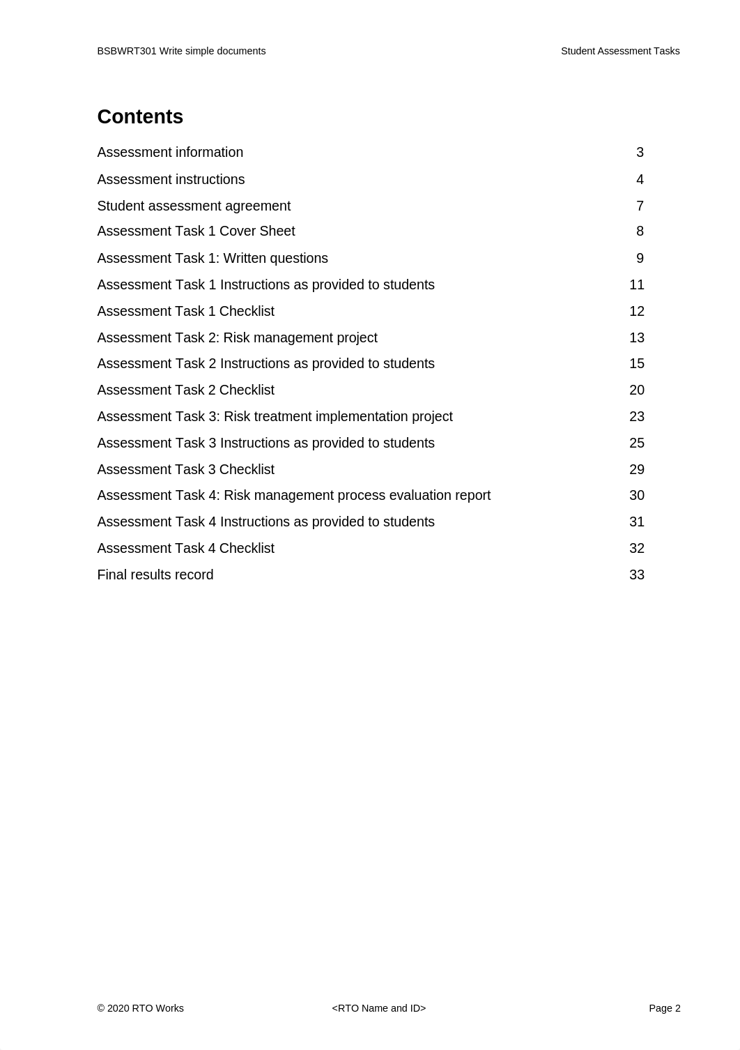 BSBRSK501 Student Assessment Tasks V1.0 09-20 (1) (1) (1).docx_ds42m6uabmw_page2