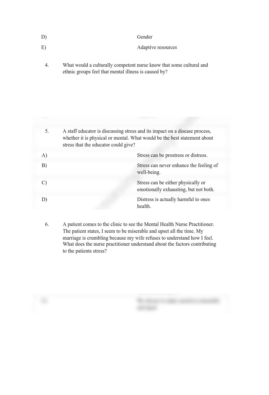 Introductory Mental Health Nursing 4th Edition Womble Kincheloe Test Bank .pdf_ds4n4hf6pow_page2