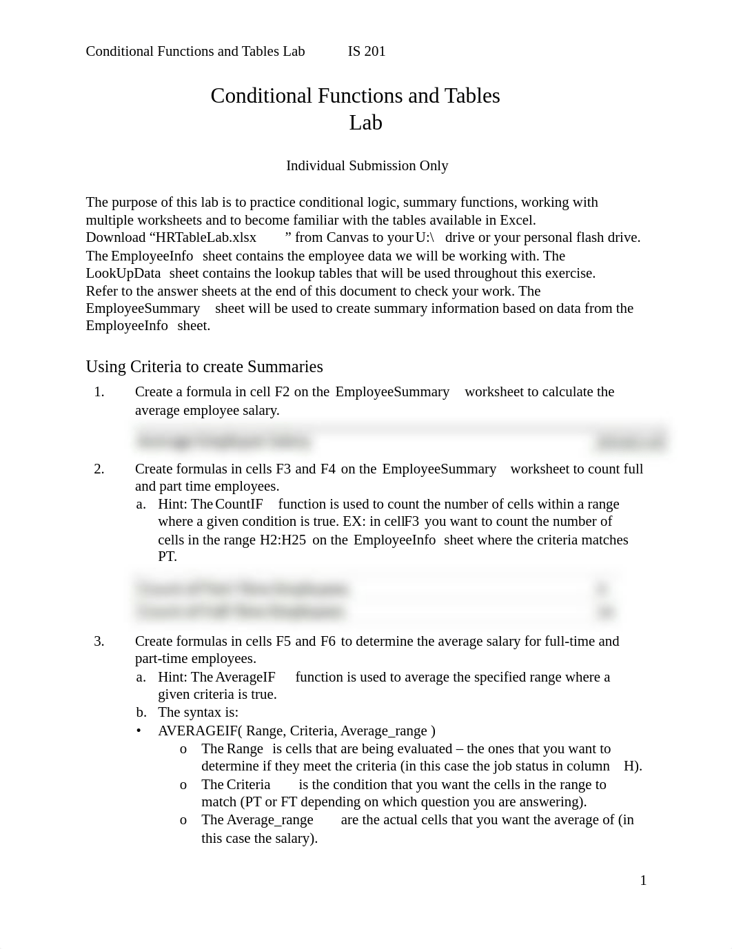 LE9 - Conditional Functions and Tables Lab.pdf_ds59pfvcozc_page1